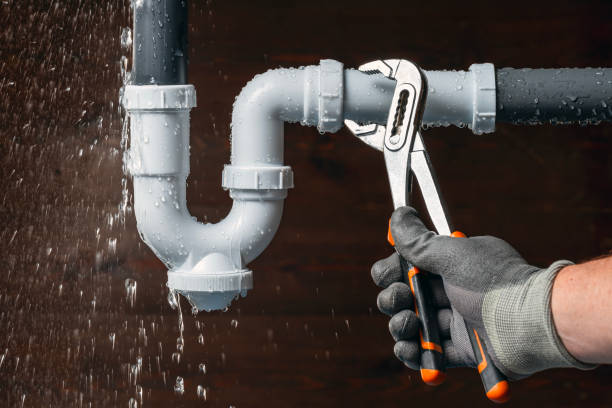Professional Drain Cleaning technician working in Palmyra, NJ